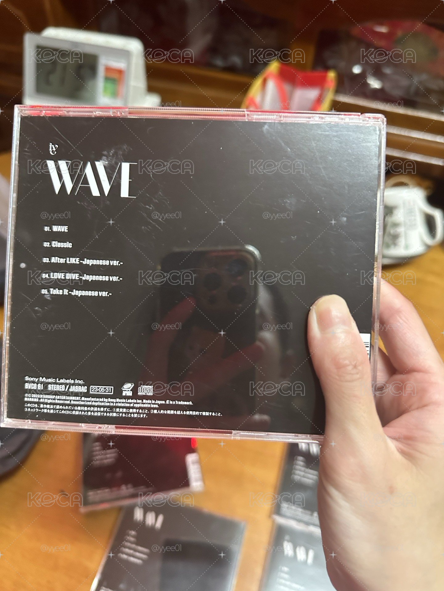 IVE WAVE 專輯 日本會員限定盤 單封 DIVE ver.