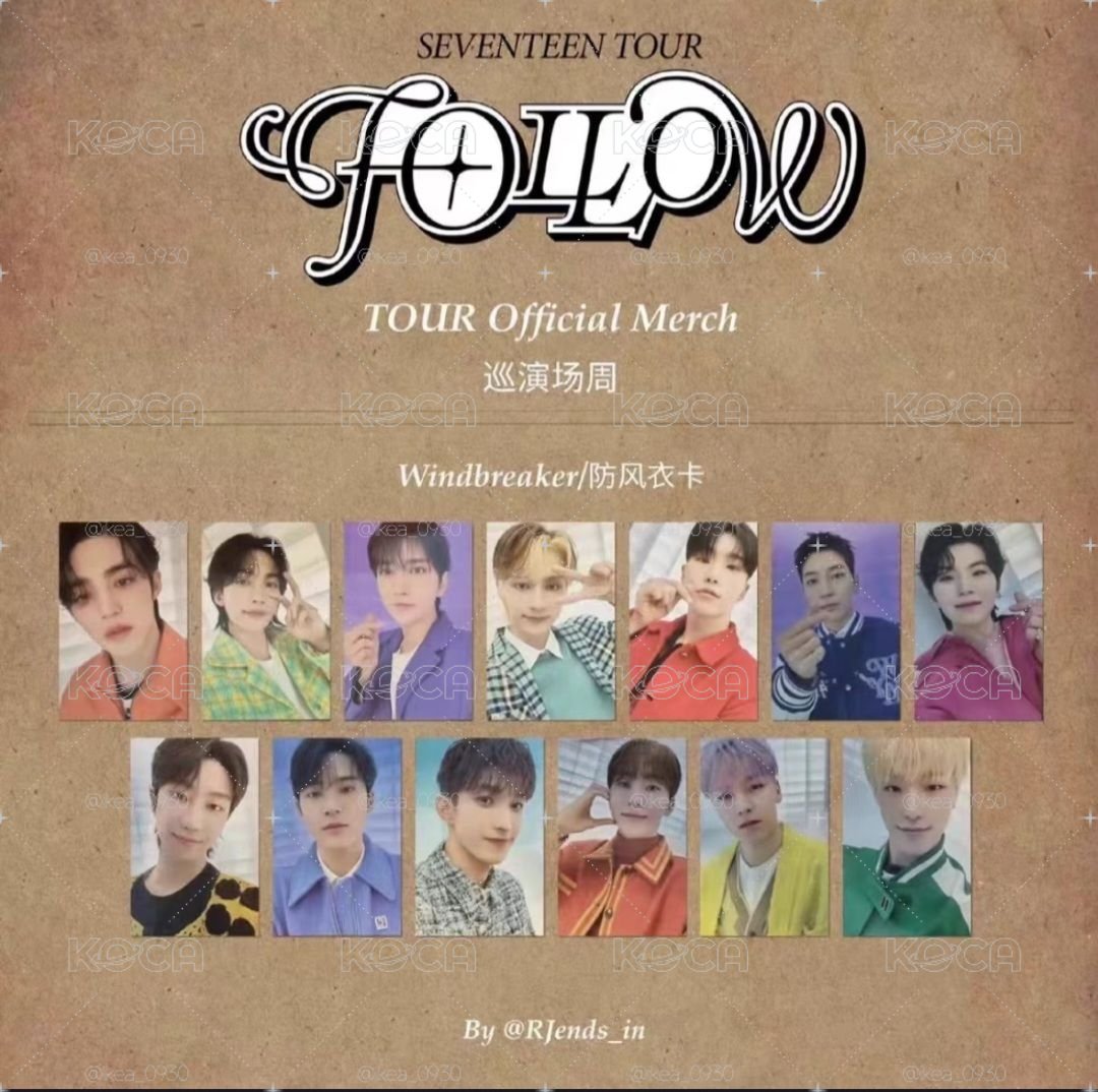 Follow to SEOUL 風衣外套 小卡