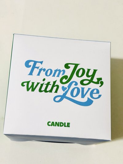 From JOY, with Love 香氛蠟燭  無小卡