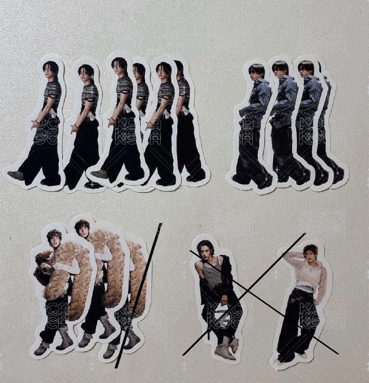 人型貼紙（下單時備註成員）
