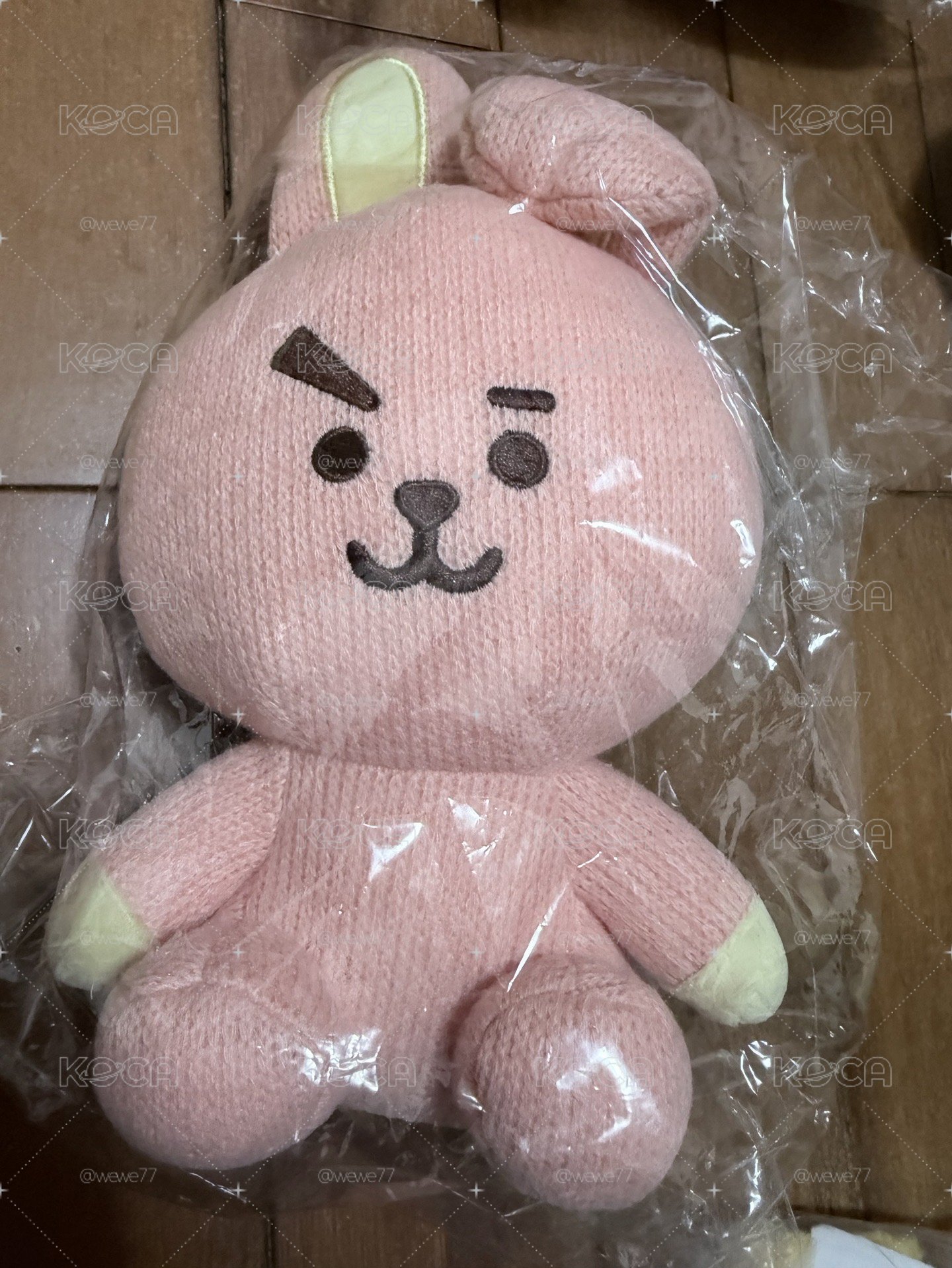 BT21 日本限定 針織系列 COOKY 娃