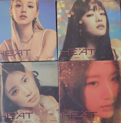 [ i-dle* ] 英專 HEAT 團體 單人封面