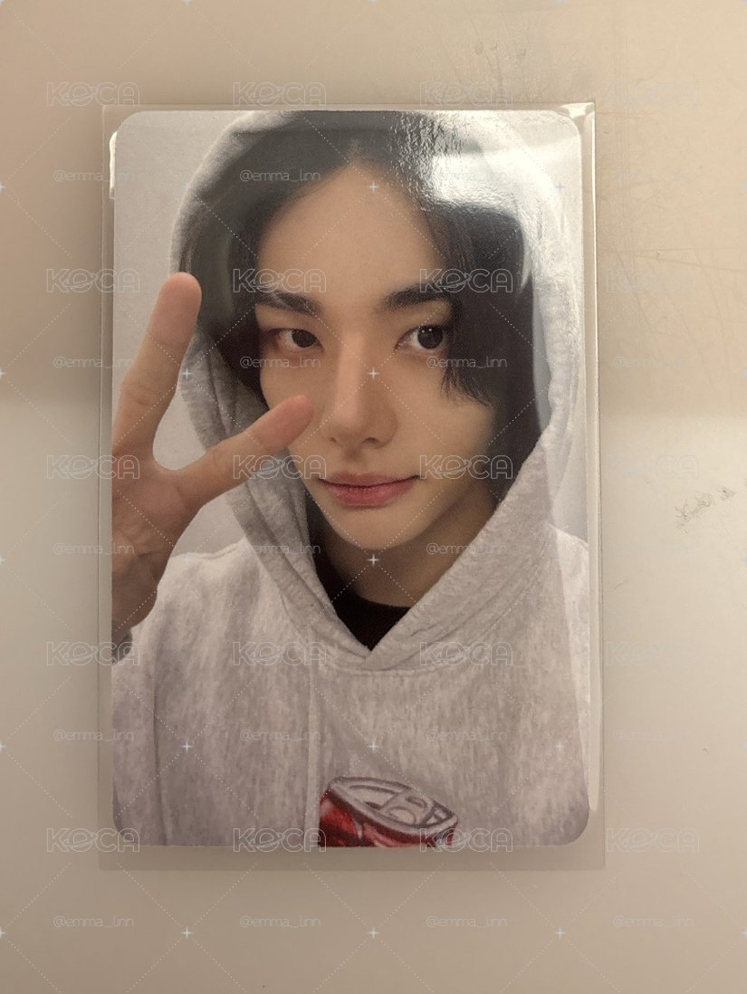 stray kids hyunjin hop am 特典卡