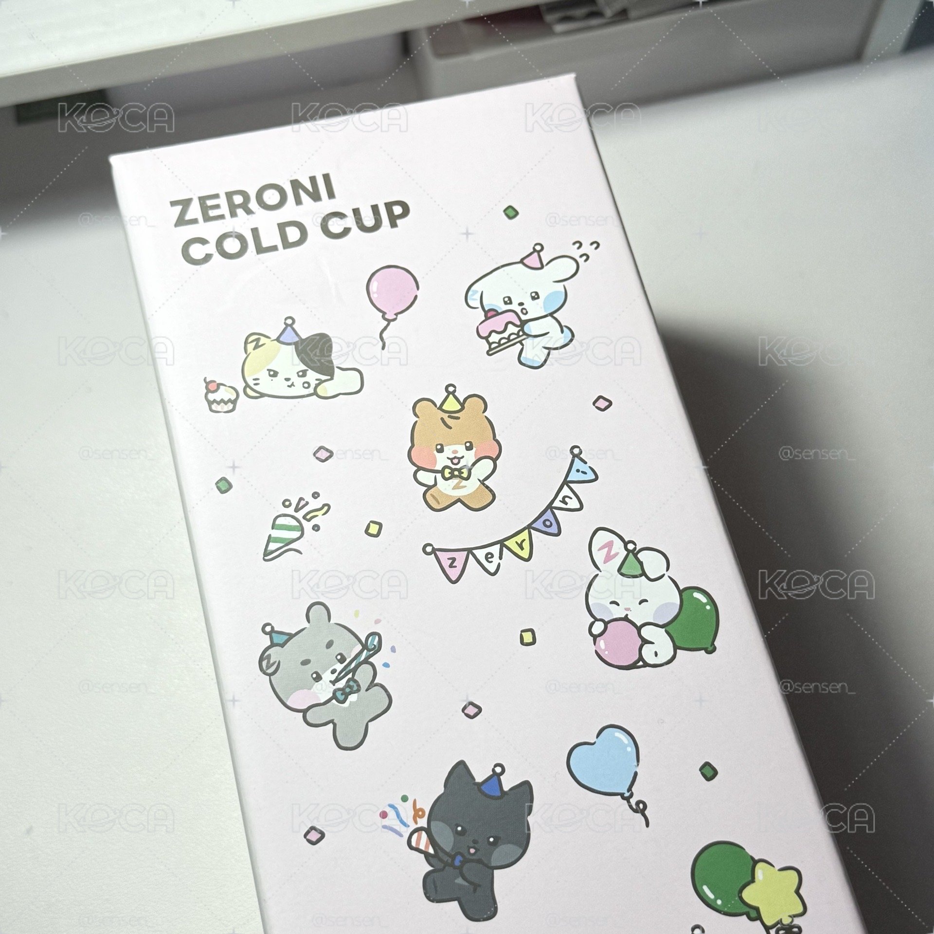 ZB1 快閃店冷水杯