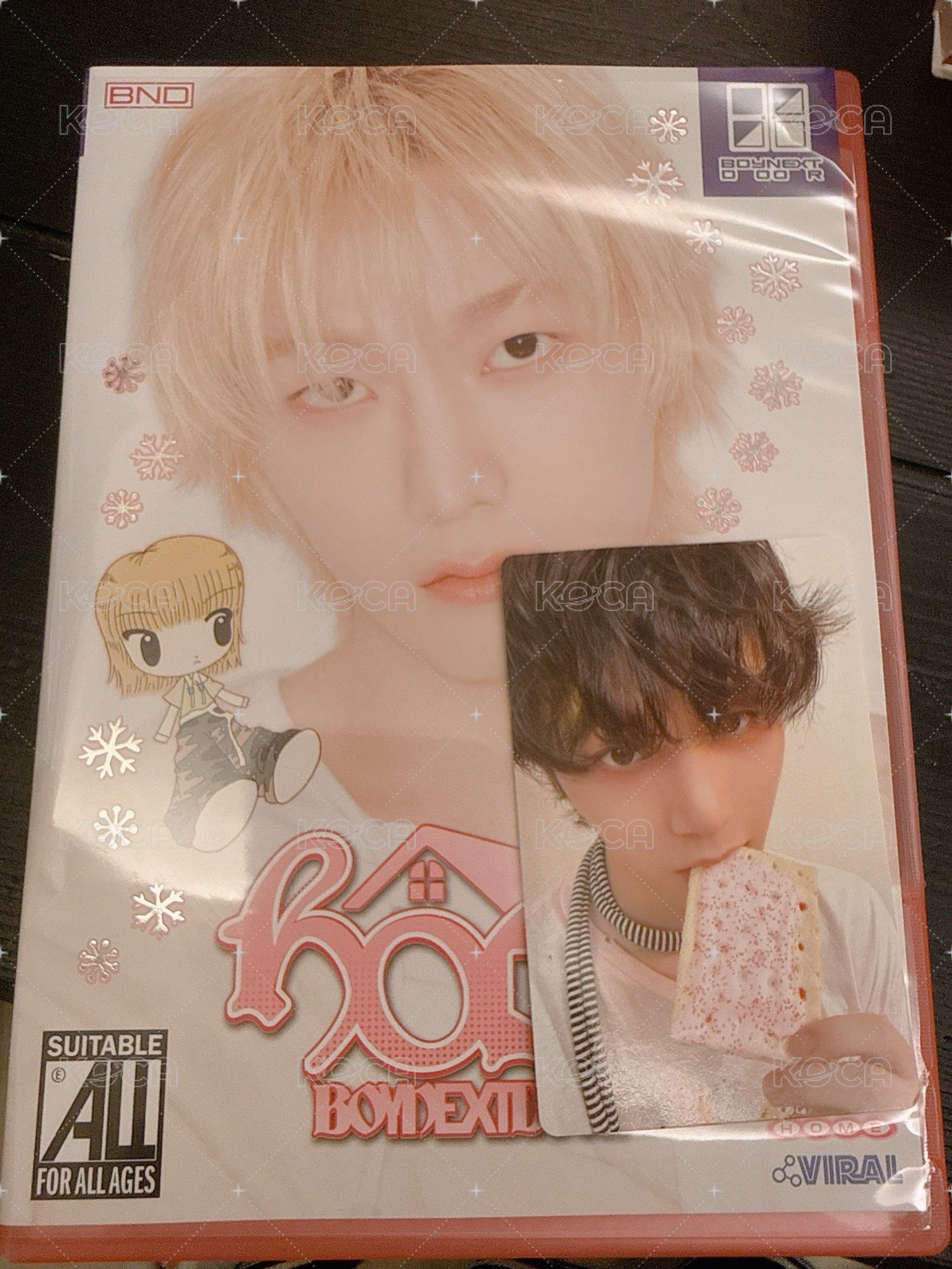 sungho單封+taesan小卡
