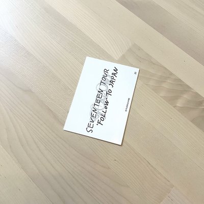 SEVENTEEN - FOLLOW_ 日巡卡包 隨機卡 JUN 小卡