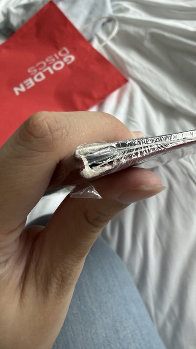 子瑜 黑膠 歐洲通路（有邊角損）