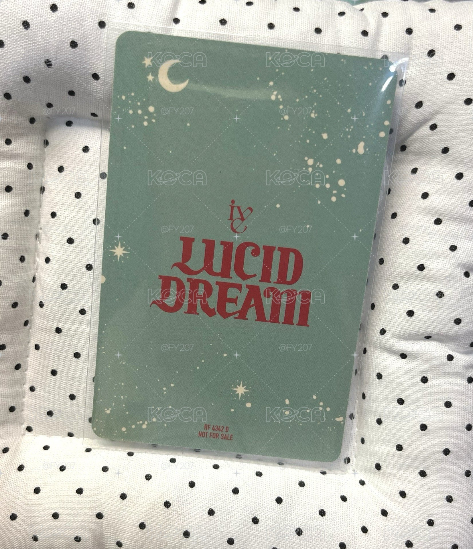 會場限定員！卡背很好看🍀