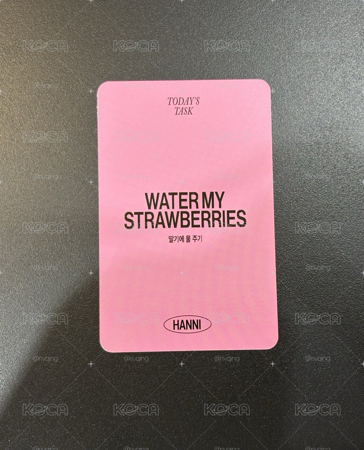 NewJeans Hanni 2025 Season’s  Greetings 年曆小卡
