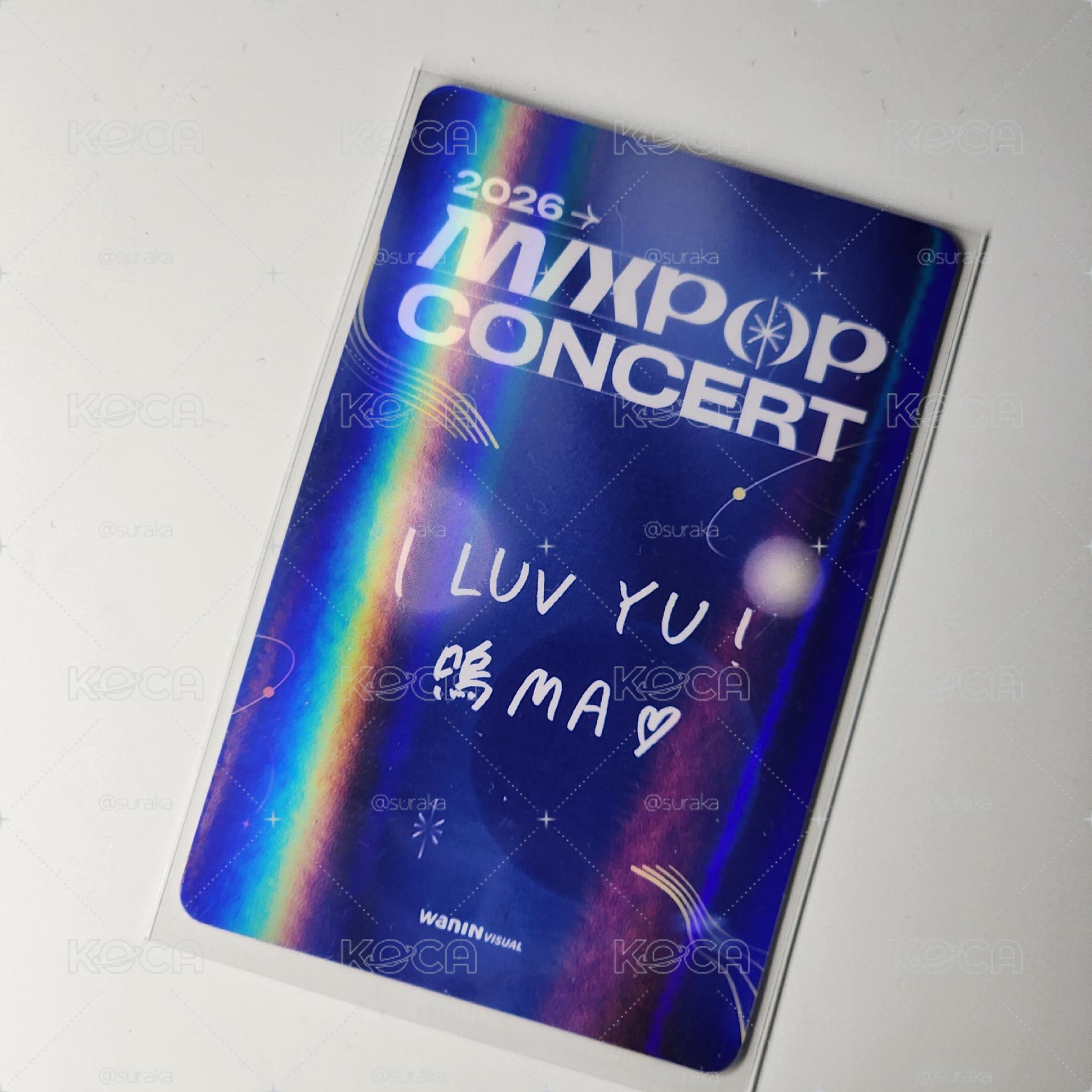 &TEAM YUMA MIXPOP 閃卡