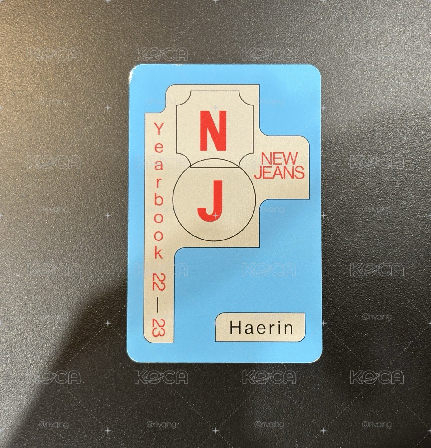 Newjeans Haerin Yearbook 22-23 年書小卡