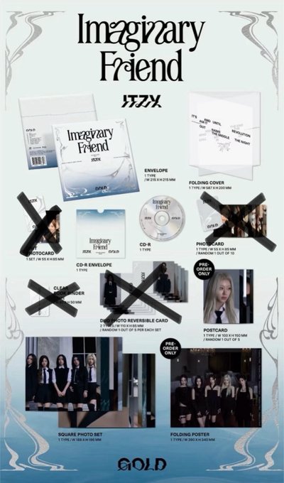 itzy | 幻想朋友特別版空專 🈚️打叉