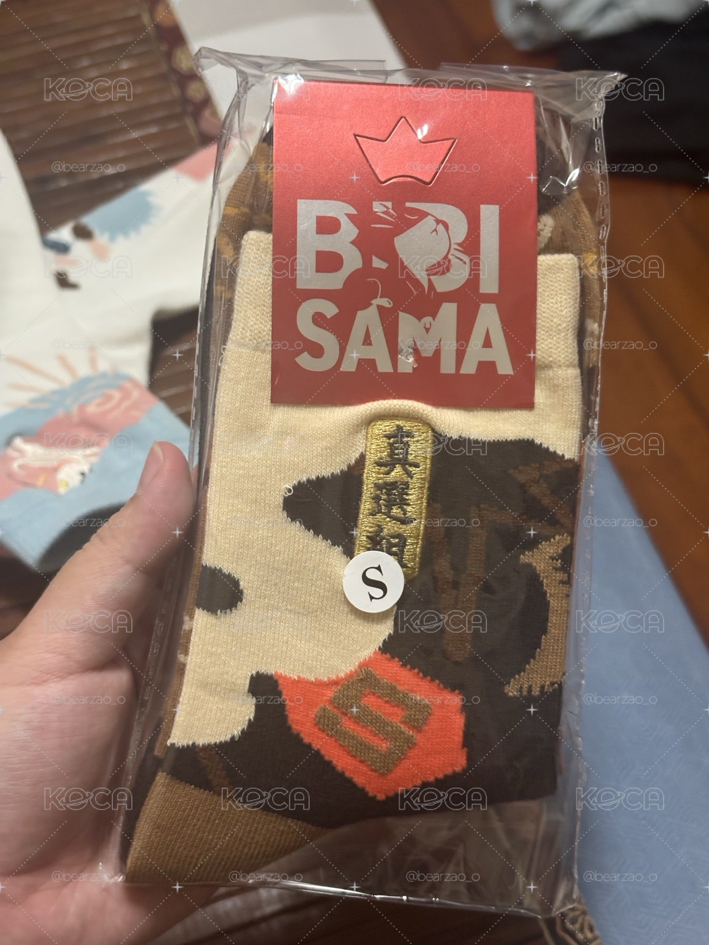 銀魂xBIBISAMA 聯名襪子 真選組/桂