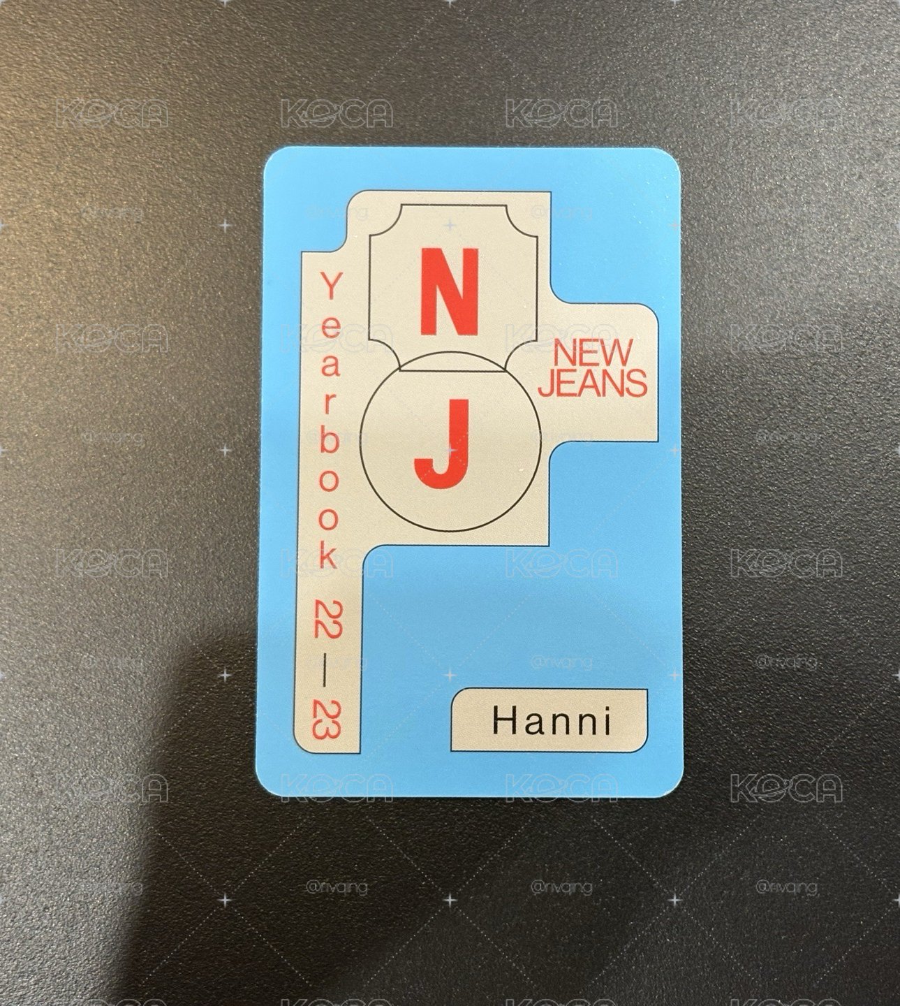 Newjeans Hanni Yearbook 22-23 年書小卡