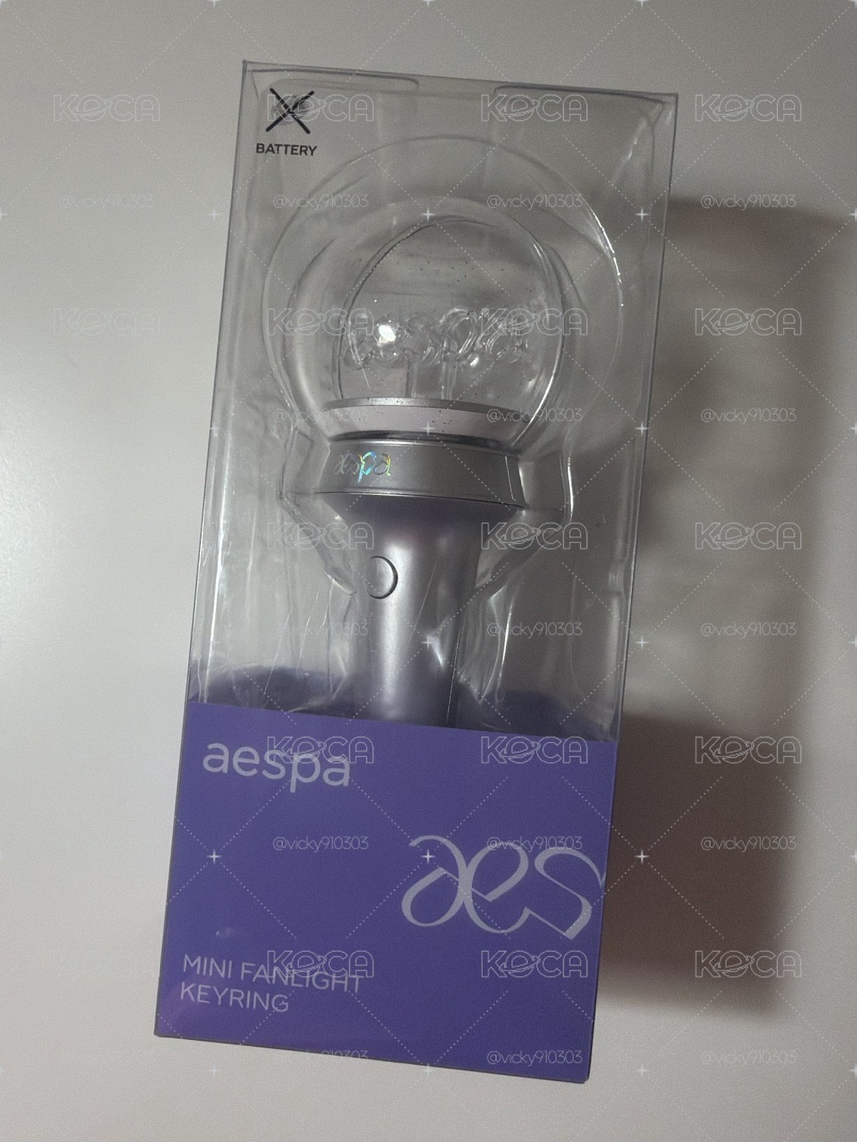 aespa 1.0小手燈吊飾