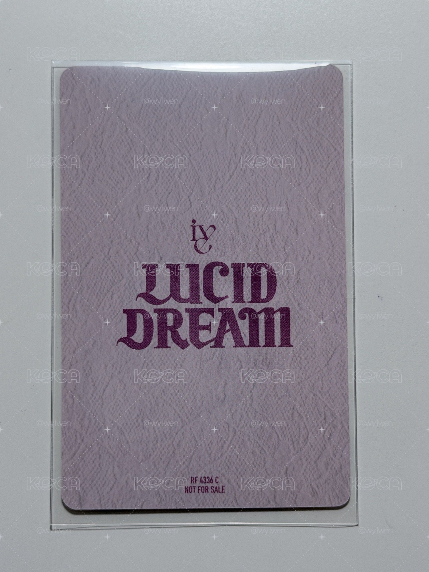 IVE日專LUCID DREAM限定I盤卡哇伊怜卡