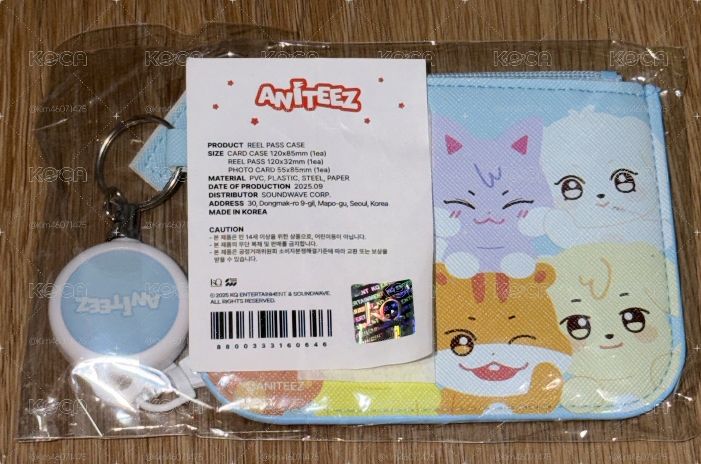 ANITEEZ IN THE CALLING 卡套 （不含卡）