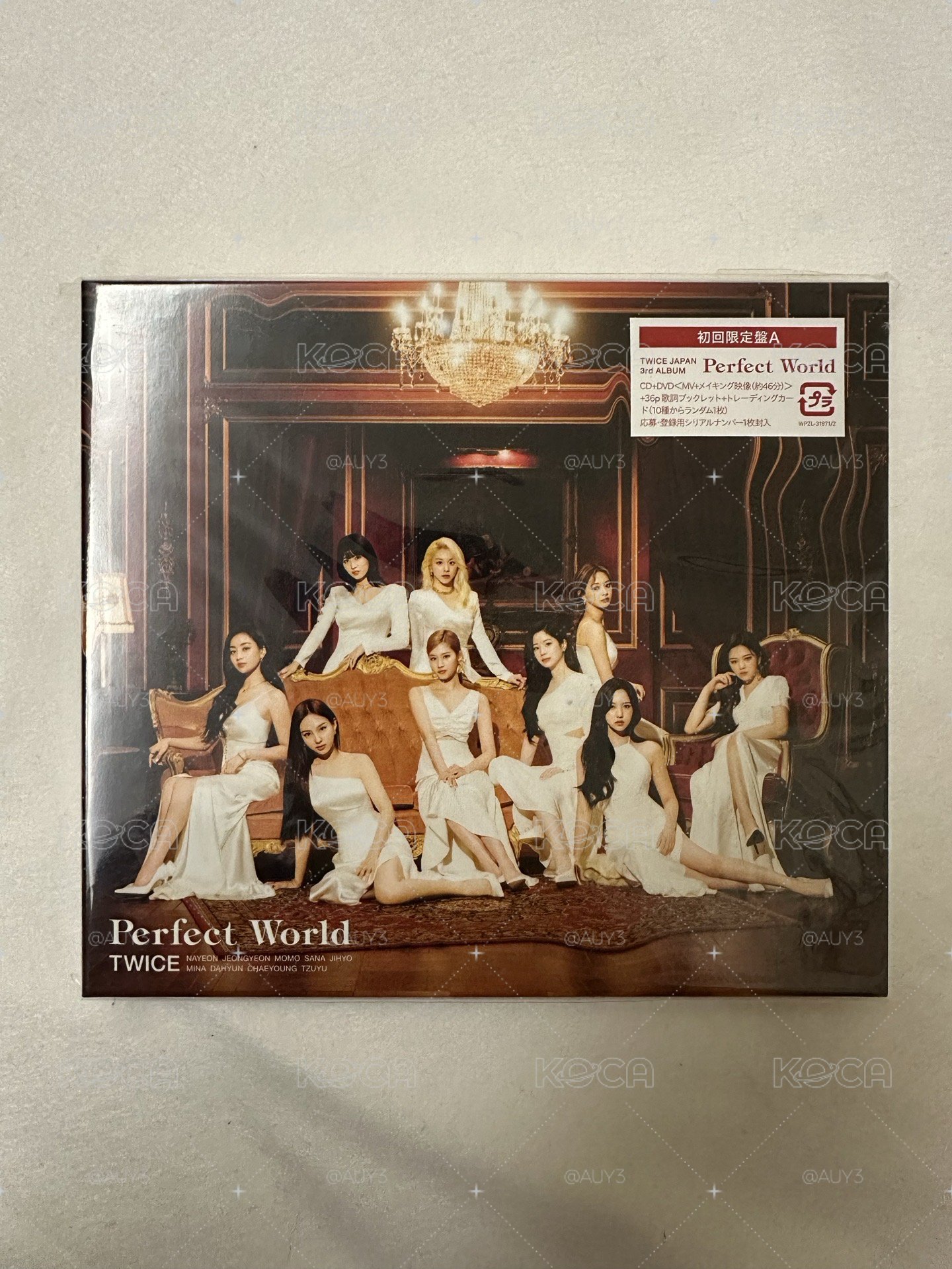 Perfect World JP正規三 初回限定A盤 未拆專