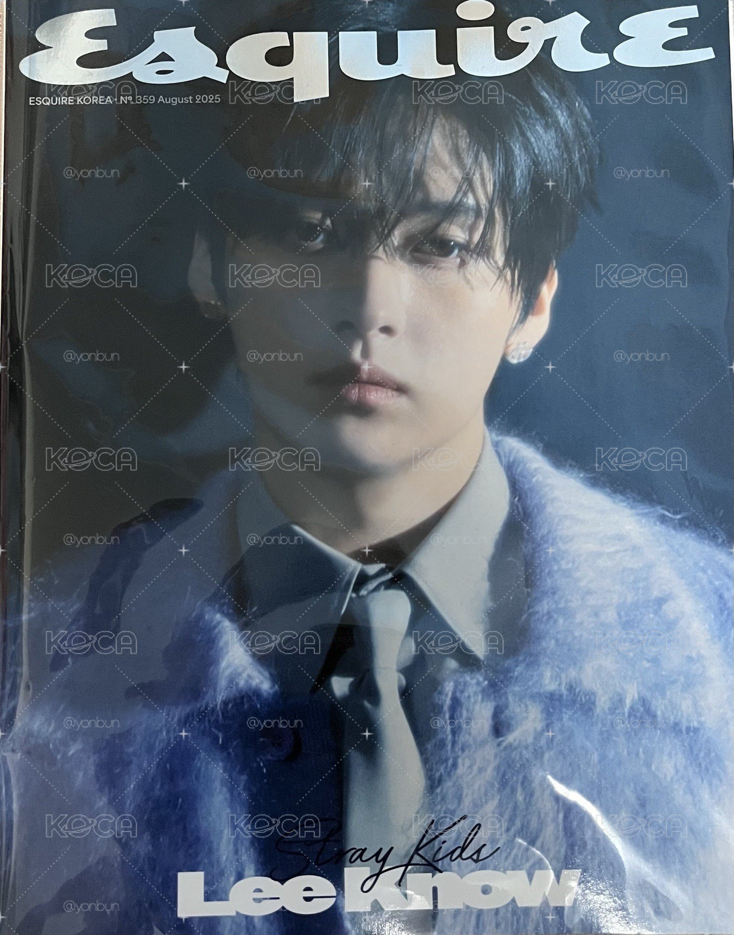 Lee Know 雜誌 Esquire Korea 8月號