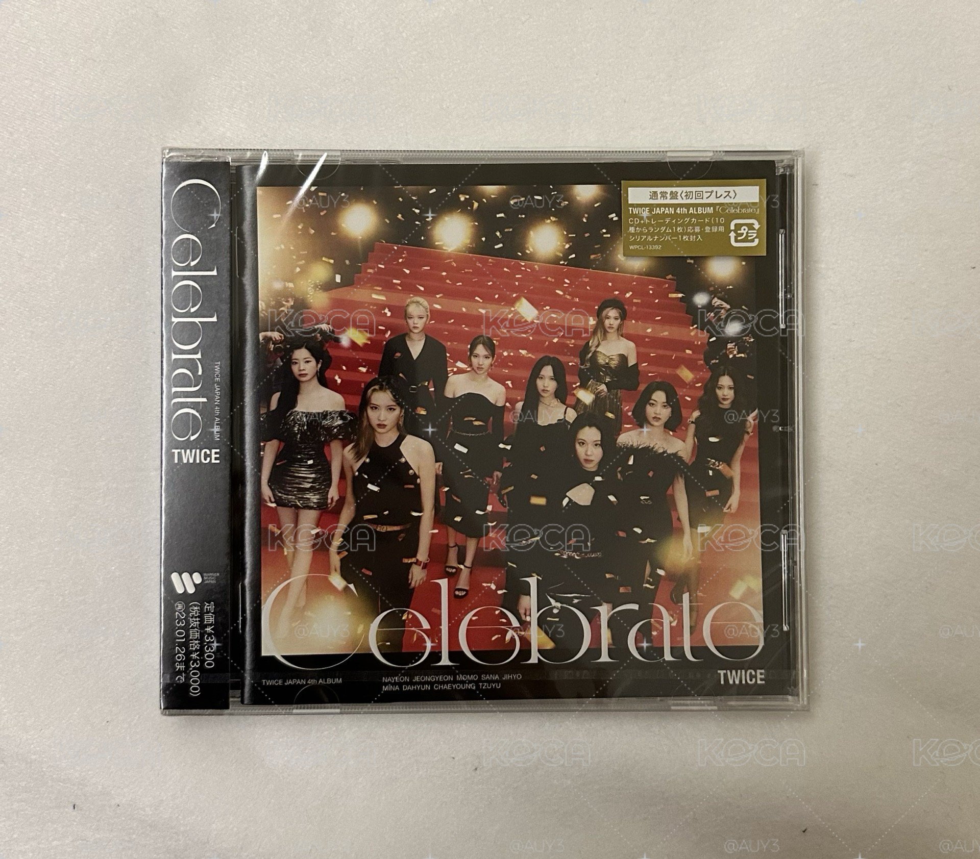 Celebrate JP正規四 通常盤 未拆專