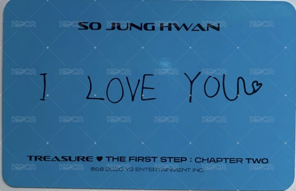 THE FIRST STEP:CHAPTER TWO yg 專輯卡  背面