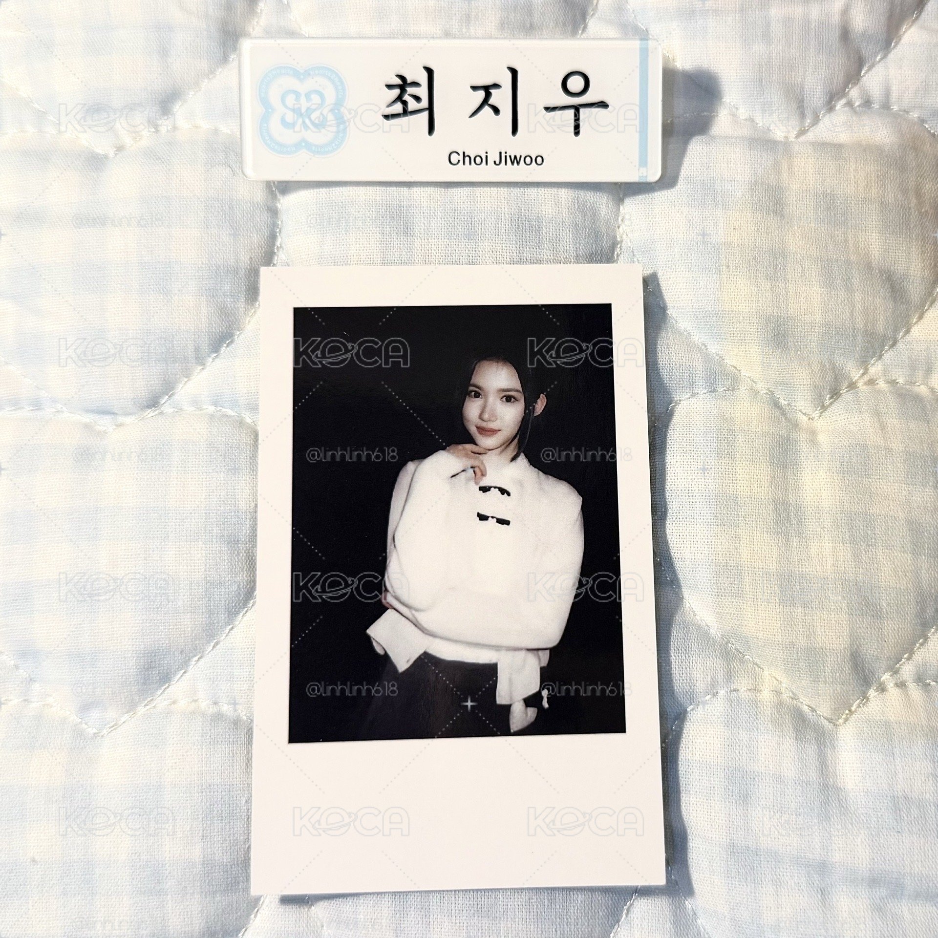 ［貴包］Jiwoo 單一 kms 特典卡 拍立得