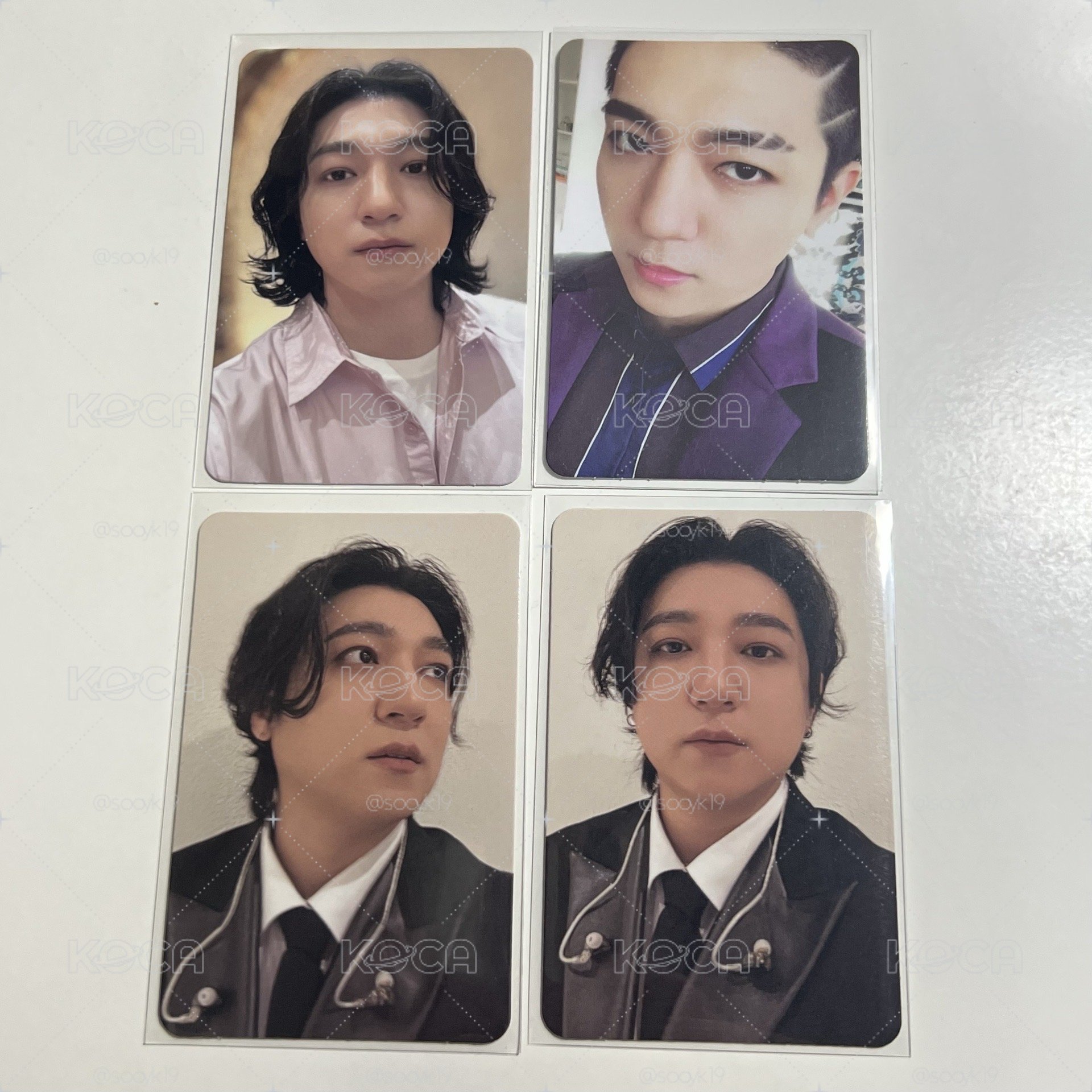 SUNGJIN入場卡&專卡 4張