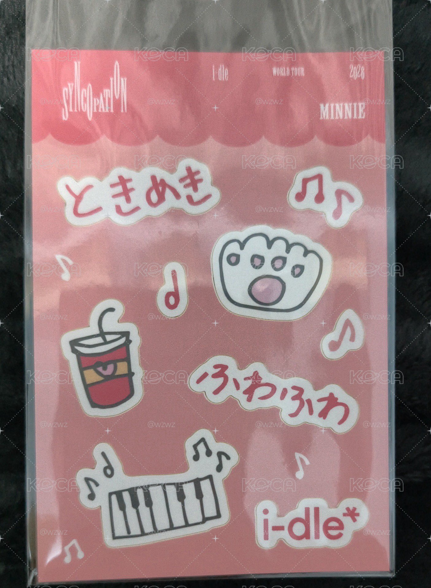 2026 橫濱場 扭蛋-貼紙（米妮Minnie)