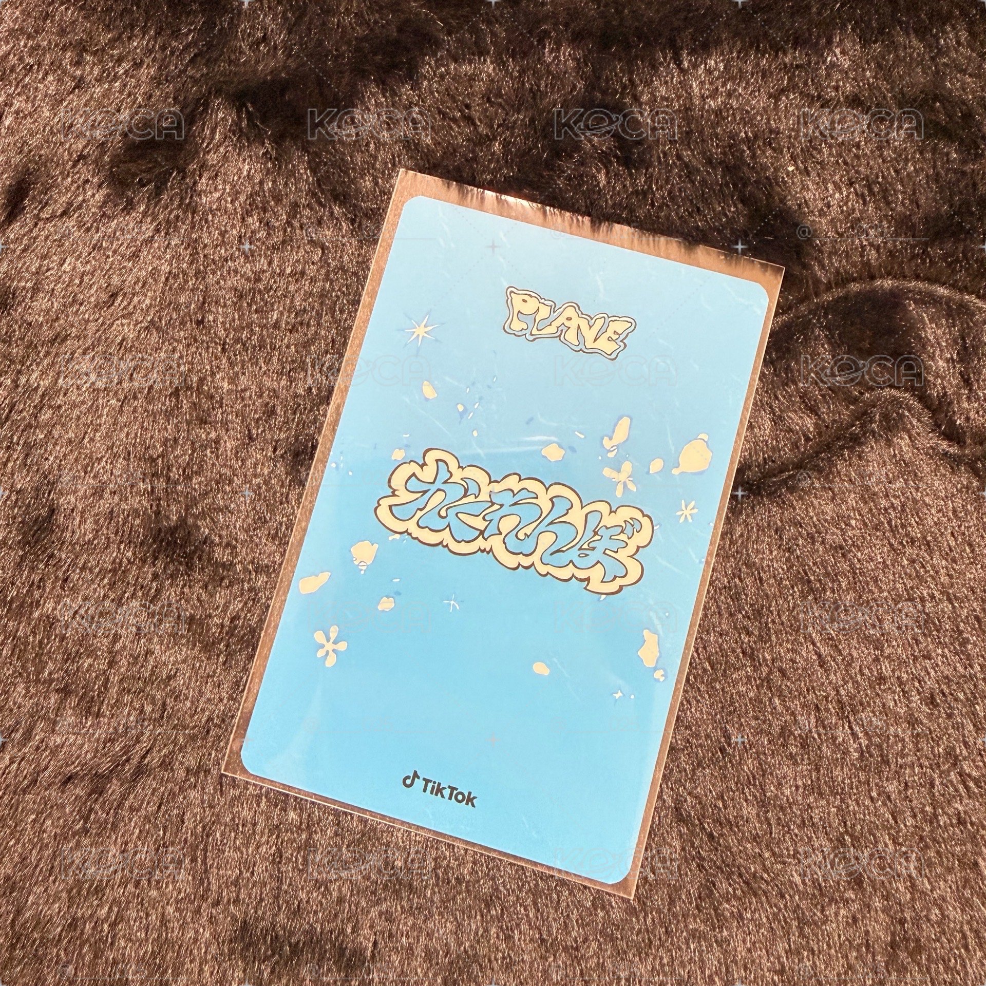 銀虎 TikTok 比心卡（日版霧面卡背）
