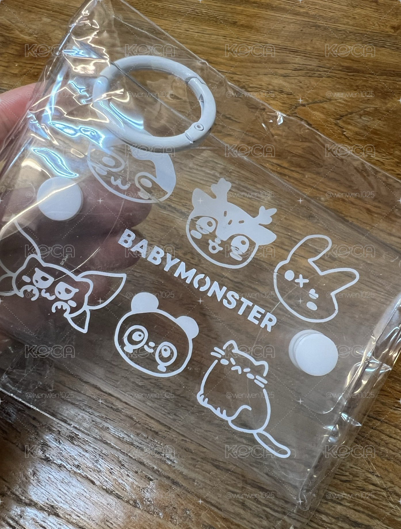 （只有包）單封預售禮 pvc透明包 無卡