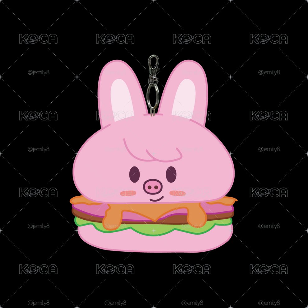 北美 漢堡吊飾玩偶 線上預購