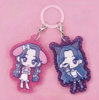 TAKARA TOMY [My Melody&Kuromi] 吊飾 
