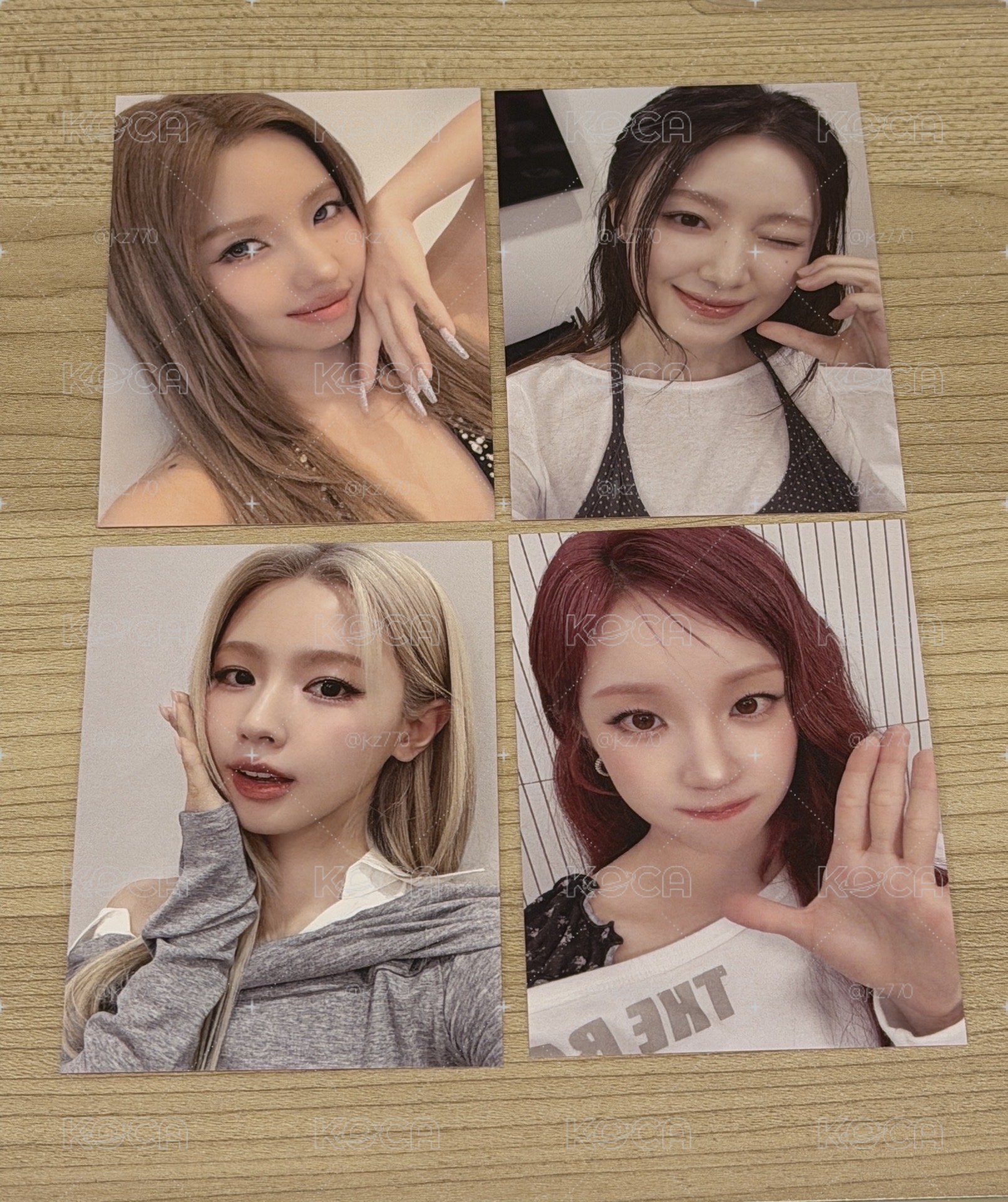 【現貨】i-dle 溫蒂漢堡卡