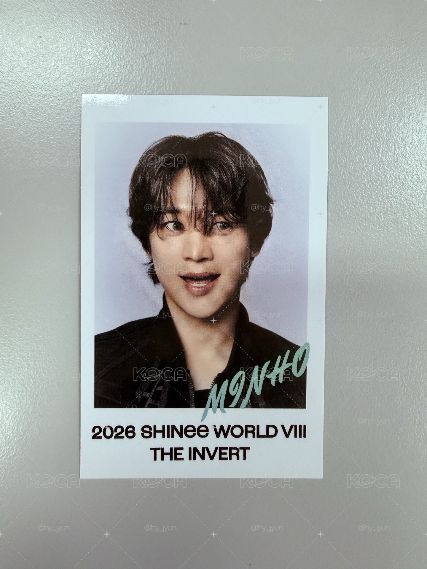 SHINee 珉豪八巡日場小卡