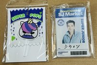 棒棒糖吊飾+名牌夾