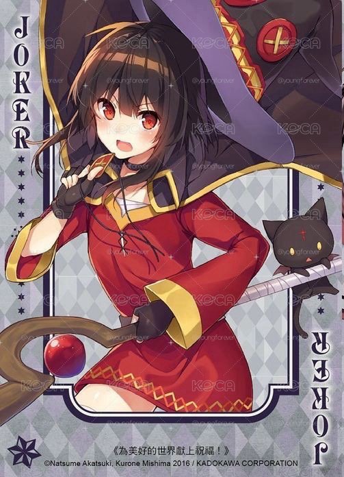 角川 紅魔祭 全明星撲克牌 ♦️方塊 ❤️愛心 無職轉生 關於我轉生 刀劍神域 86不存在的戰區 藥師少女的獨語