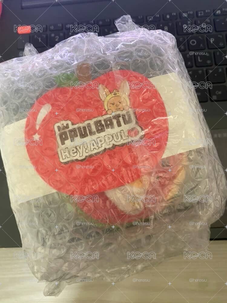 全新 黃春蘋果壓力球