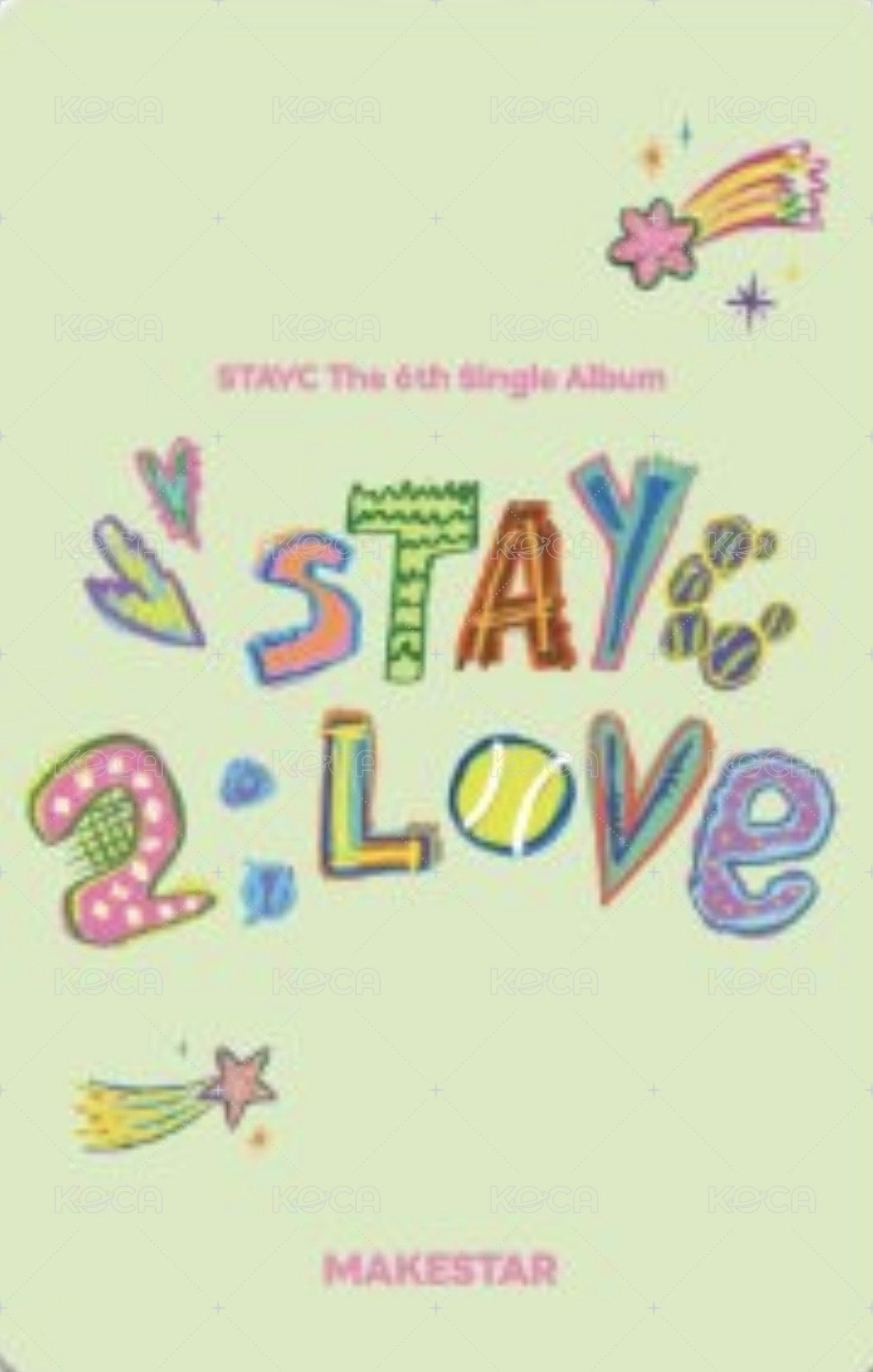 2:LOVE ms 2.0 線上 簽售卡  背面