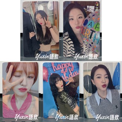 現貨✅ Red Velvet Birthday 專輯mu-mo SHOP 特典 小卡