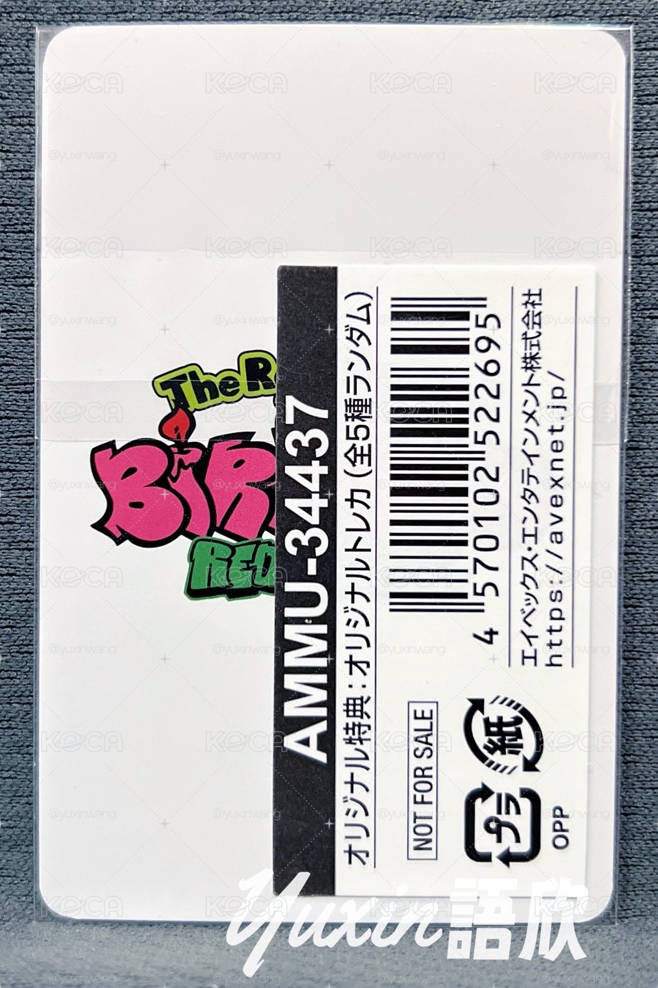 現貨✅ Red Velvet Birthday 專輯mu-mo SHOP 特典 小卡
