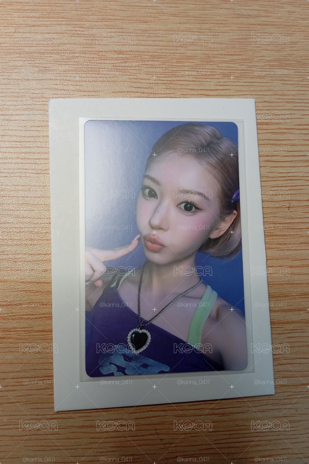 MOKA MAMIHLAPINATAPAI wvs 特典卡 studio choom