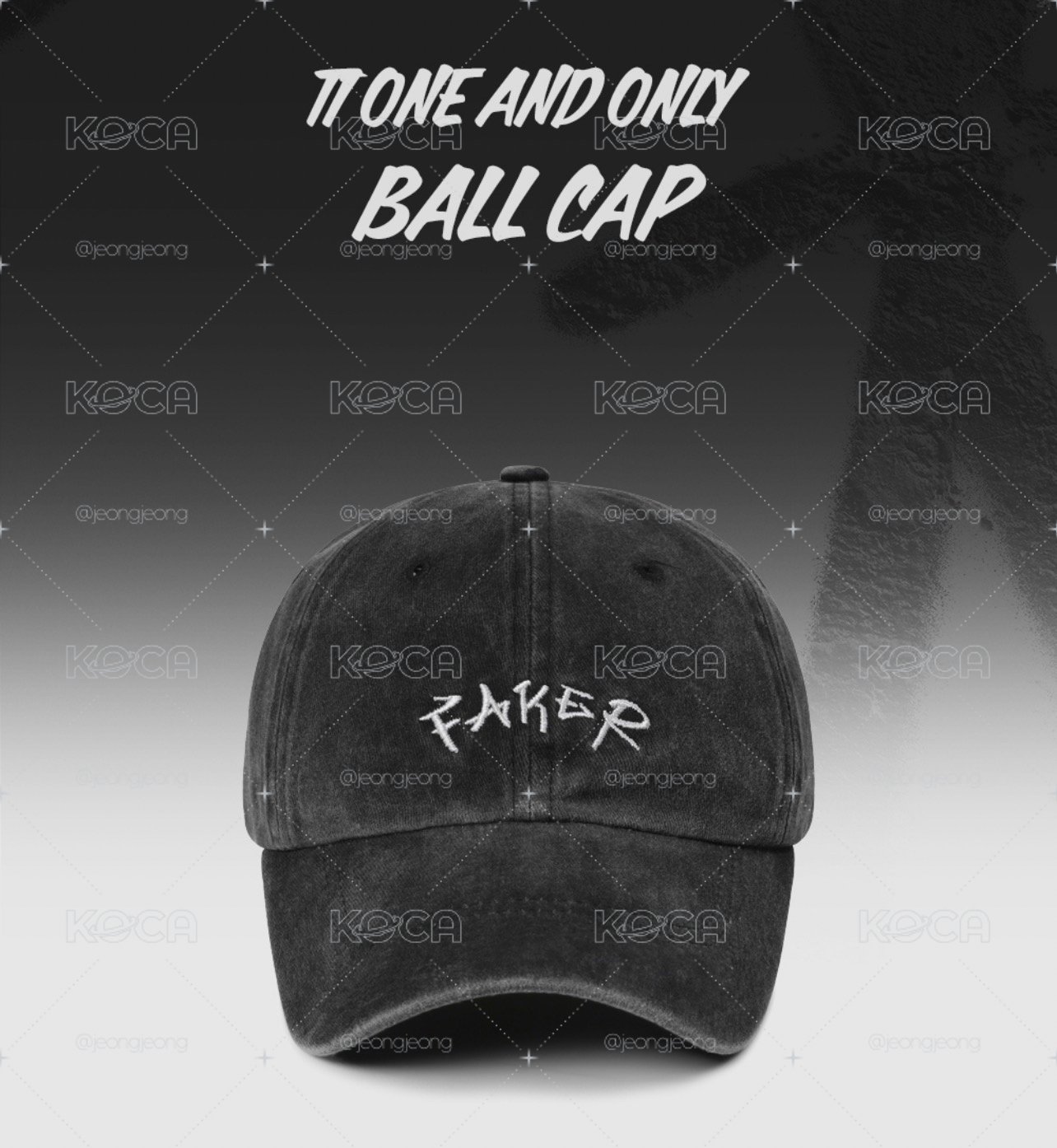 T1 One and Only Faker 棒球帽 Renewal Ver.