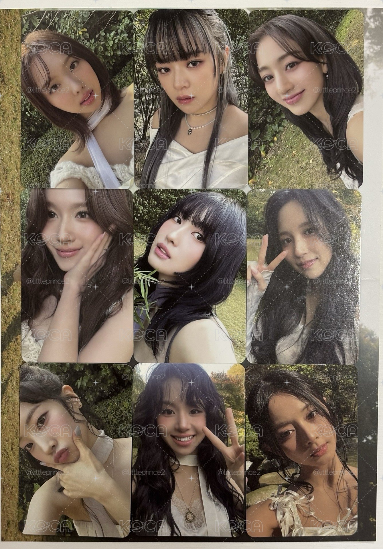 TWICE 絕美團體森林系set 