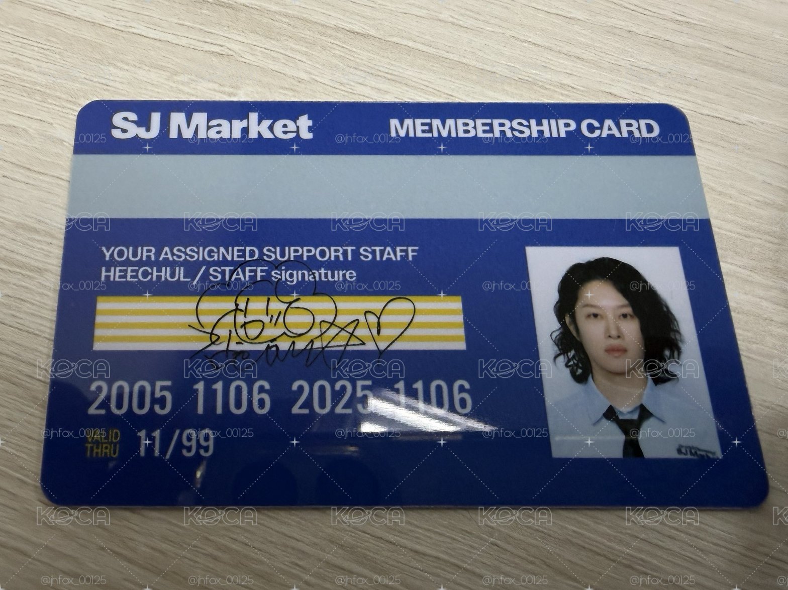 SJ Market 台超希澈入場卡