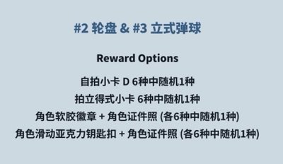 首爾展位卡 3卡1特典套組
