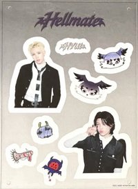 Hellmate 初回限定B盤 專輯卡 貼紙