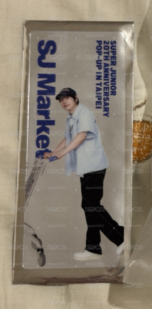 SJ Market 透明書籤 圭賢