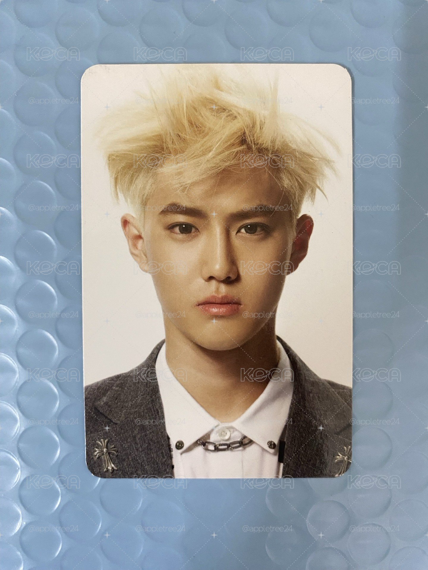 EXO OVERDOSE SUHO專輯小卡