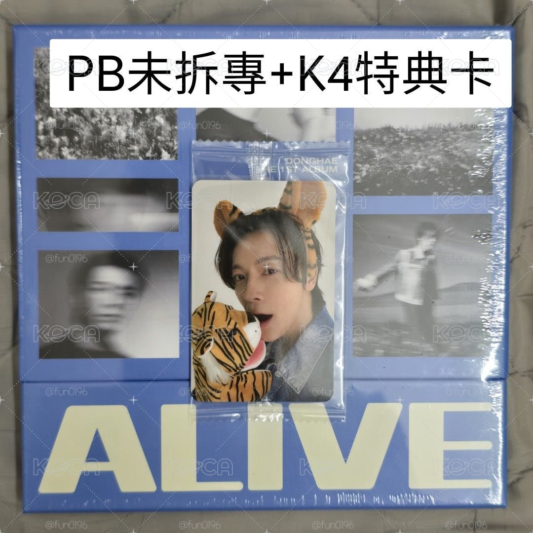 李東海 SOLO專 Alive K4特典