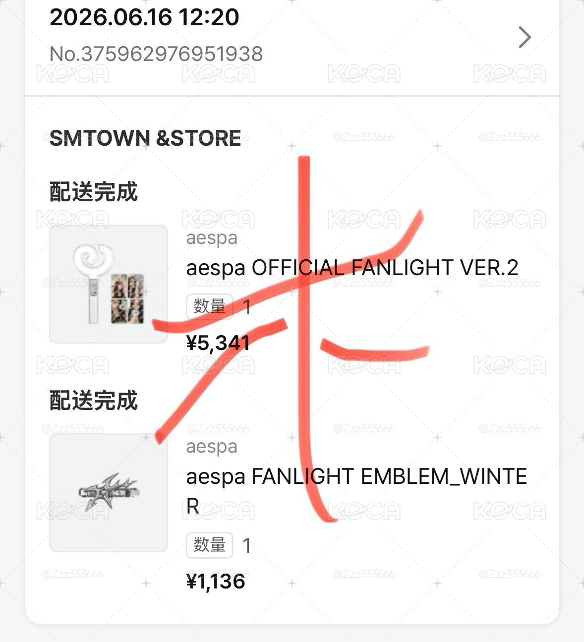 aespa 二代手燈 裝飾 全新